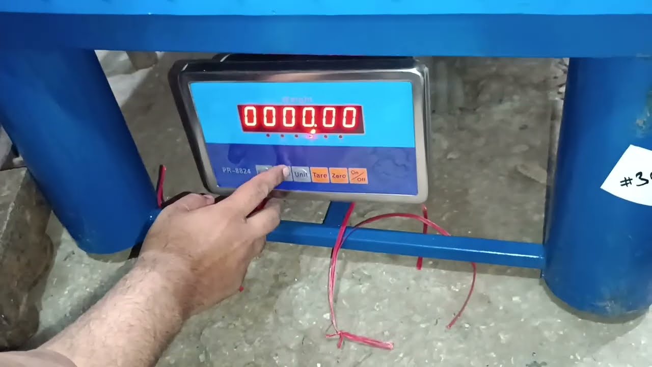 PR-8824 Weighing Indicator 50Gram To 800kg Calibration dp-2 Settings