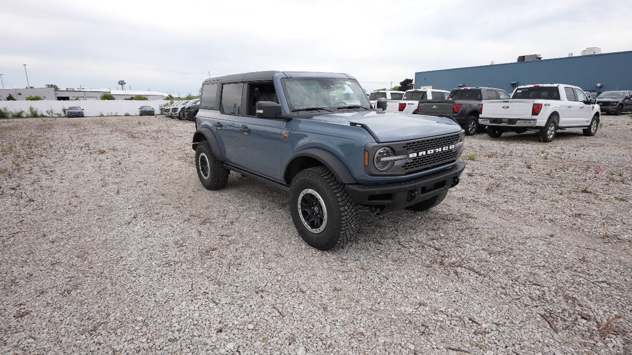Unleash The Beast: 2024 Ford Bronco Badlands Sasquatch Edition