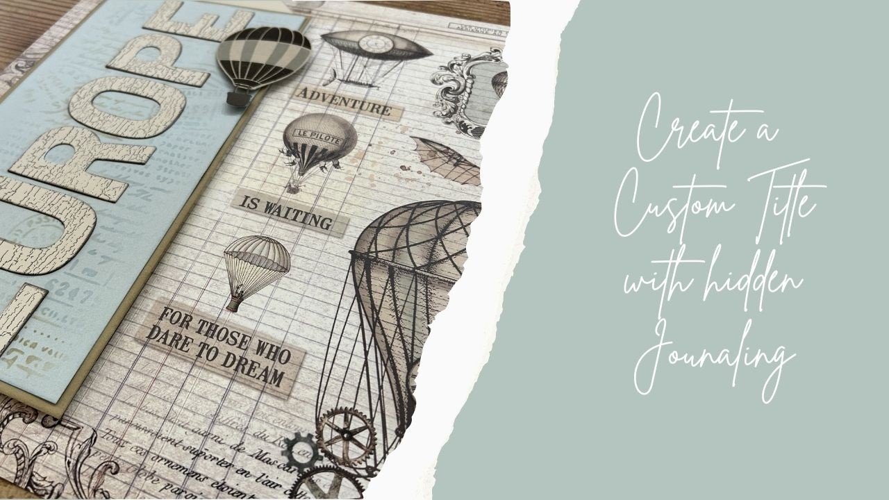Create a custom title block with a hidden journaling spot.