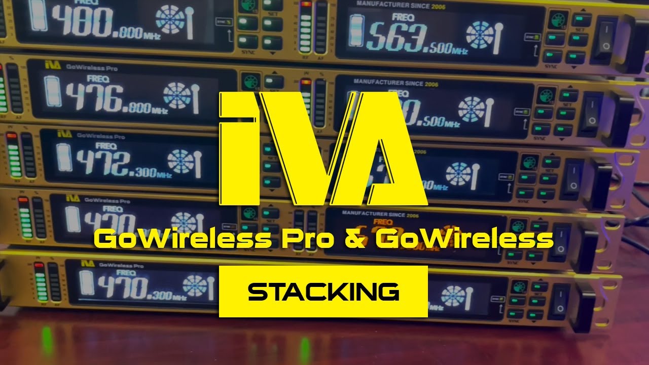IVA GoWireless & GoWireless Pro Inter-Modular Stacking