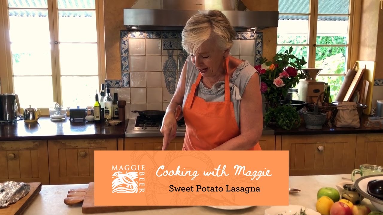 Sweet Potato Lasagna | Maggie Beer | #cookwithmaggie