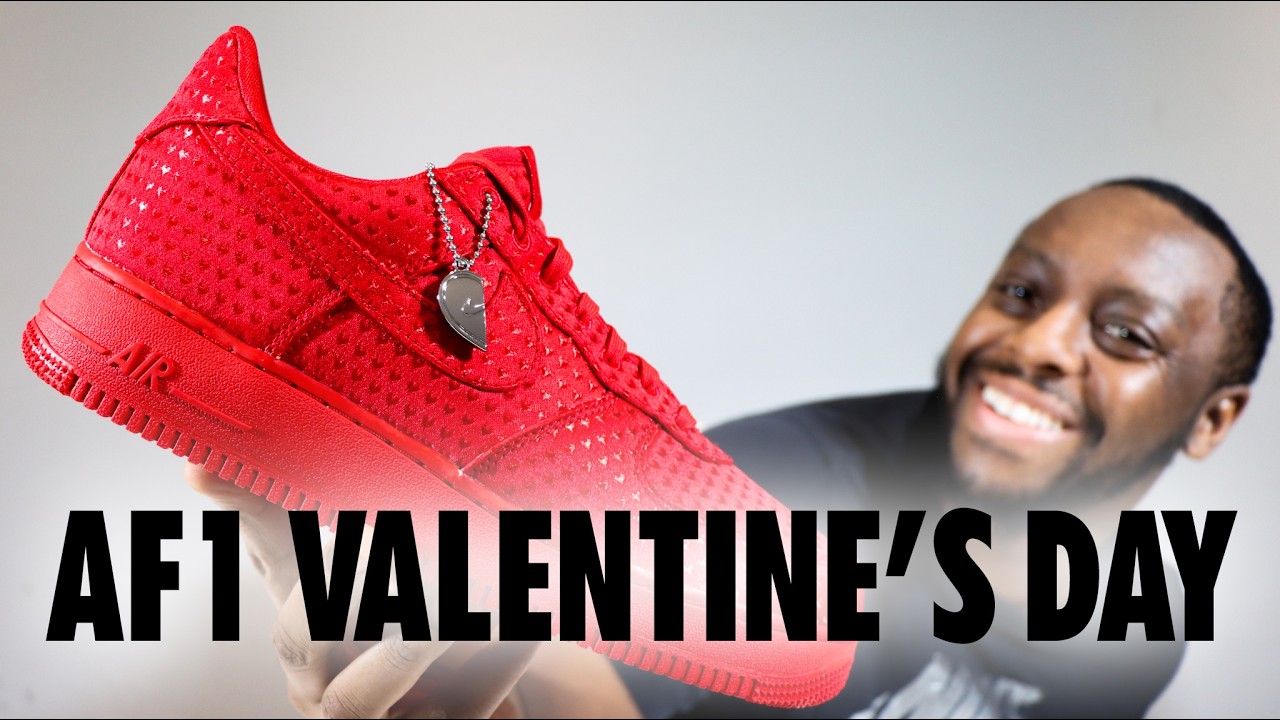 Air Force 1 Valentine's Day 2026 University Red On Foot Review QuickSchopes 887 Schopes IB6836 600