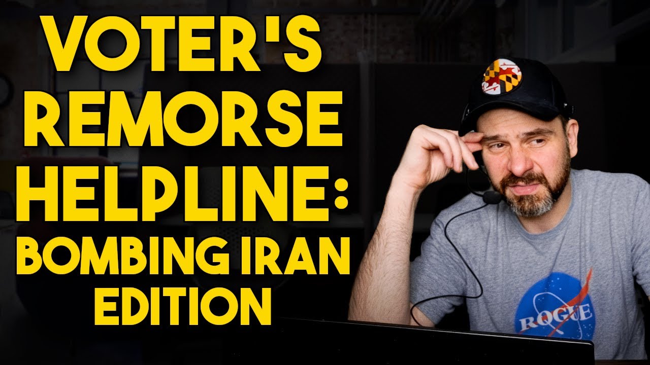Voter's Remorse Helpline: Bombing Iran Edition