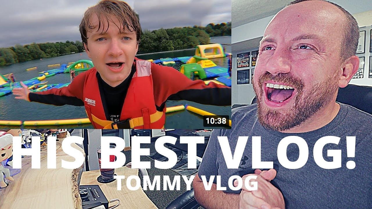 His BEST VLOG Yet! TommyInnit I Survived A Water Course (REACTION!) TommyVlog | Tom Simons