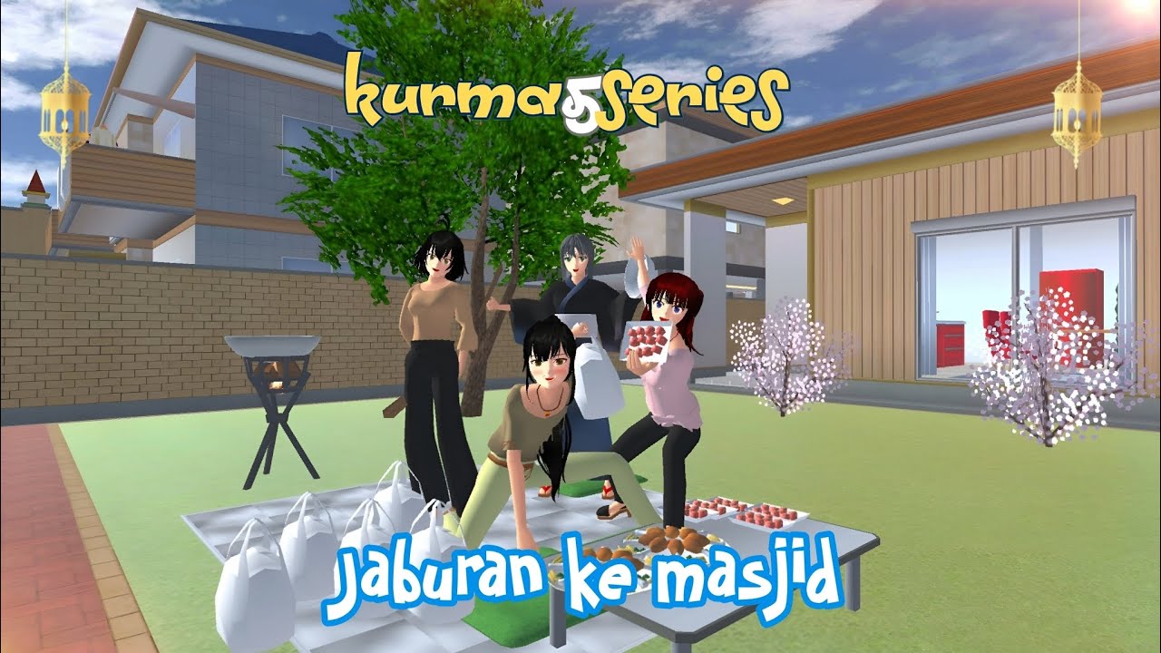 JABURAN UNTUK MASJID || KURMA SERIES 5 || DRAMA SAKURA SCHOOL SIMULATOR 