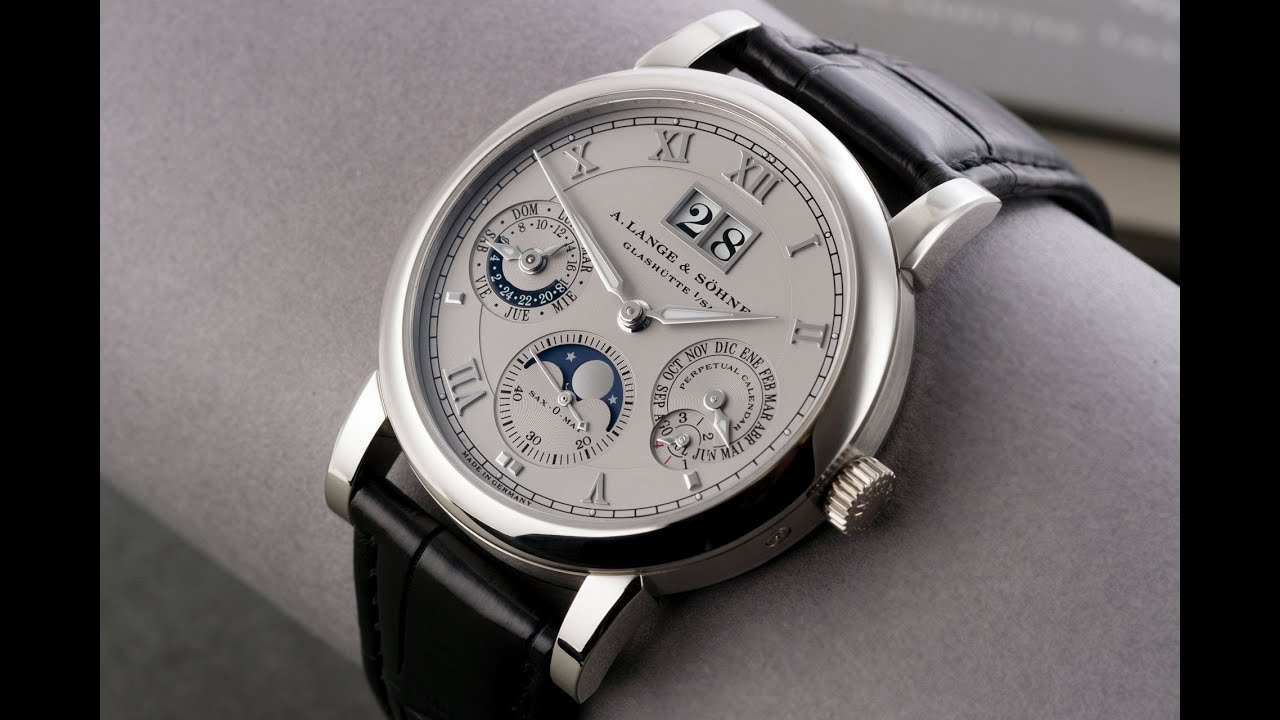 A. Lange & S&ouml;hne Langematik Perpetual Calendar Platinum 310.025