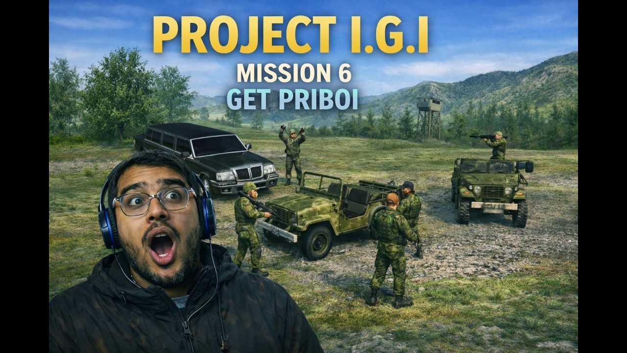 PRIBOI KO PAKADLIYA || Project IGI GAMEPLAY Part - 5