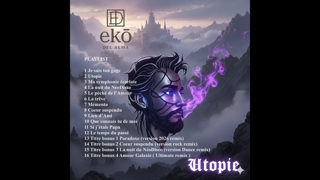 TEASER ALBUM UTOPIE (A PARTIR DU 10 FEVRIER 2026)