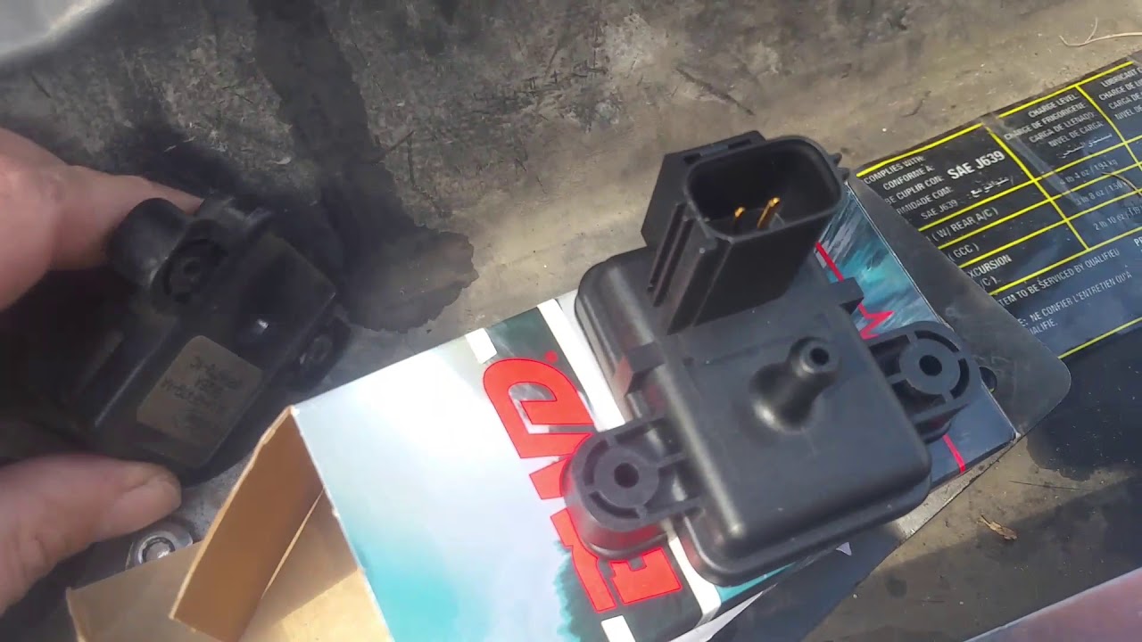 Replacing map sensor ford 6.0l powerstroke /fixed extreme power loss