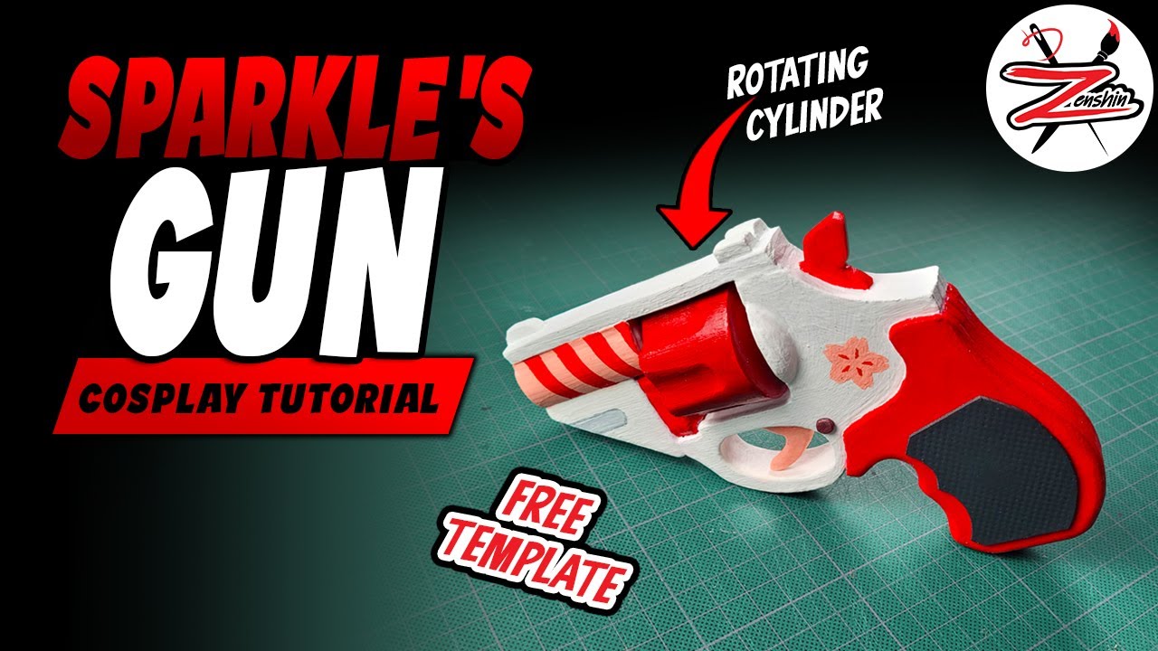 Foam Gun Tutorial ✨ | Sparkle - Honkai Star Rail Cosplay