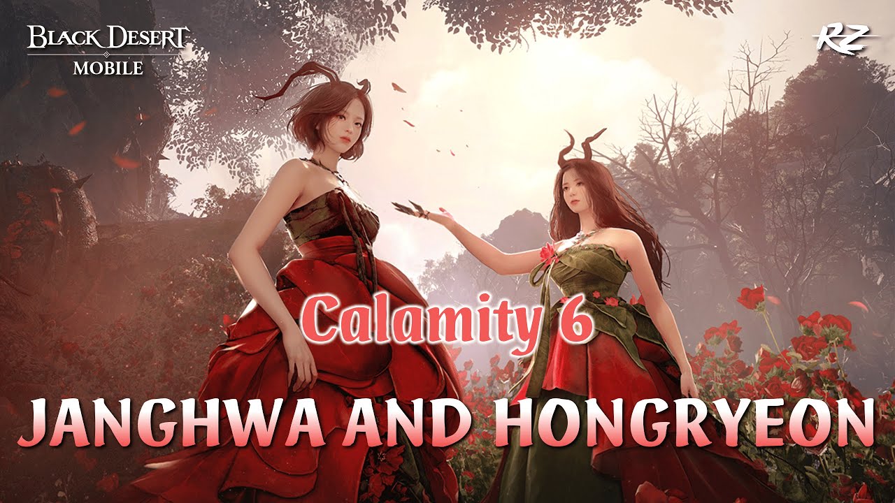 Black Desert Mobile | Janghwa and Hongryeon | Calimity 6 | Seonin - Fletcher