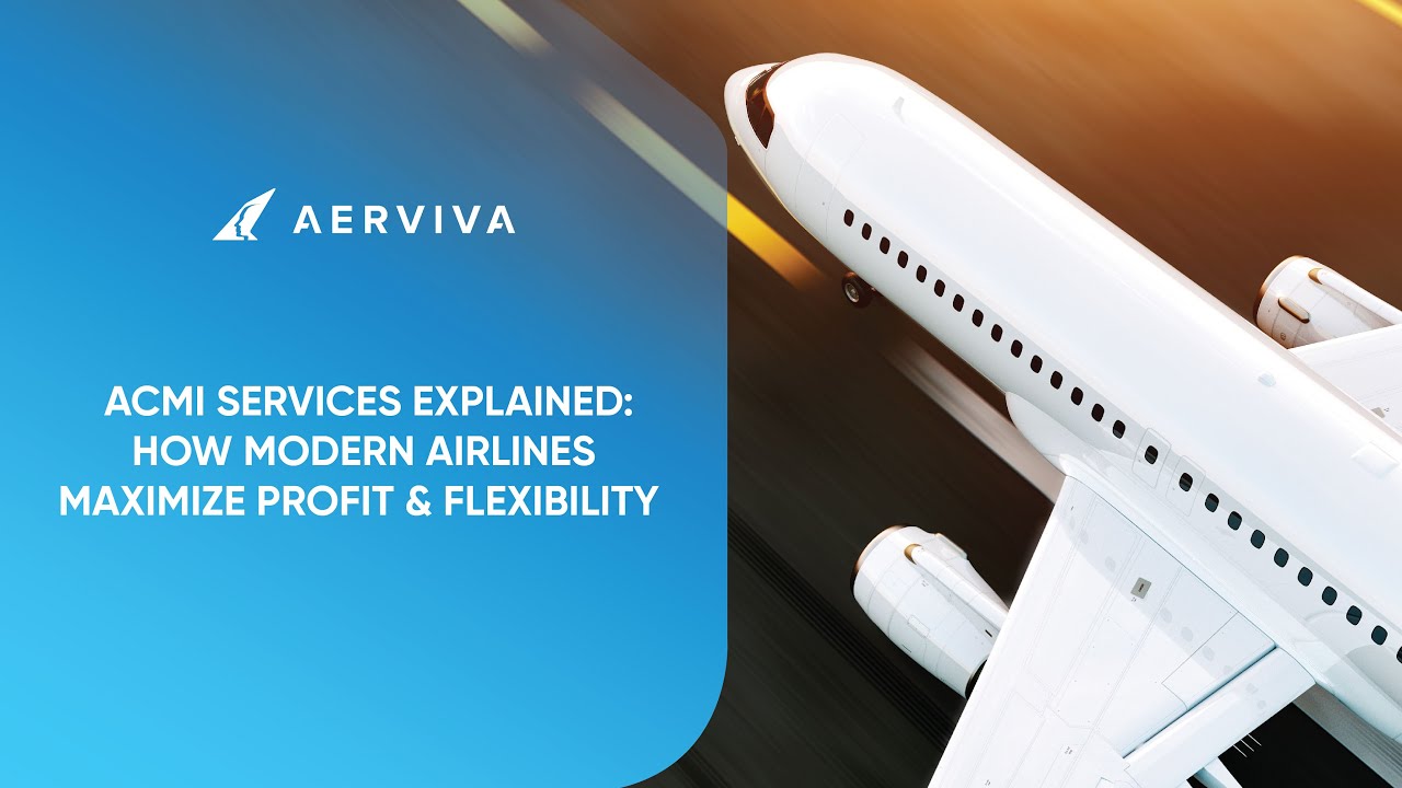 ACMI Services Explained: How Modern Airlines Maximize Profit & Flexibility.