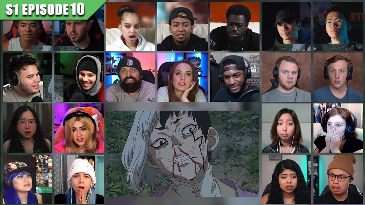 [Full Episode] Dr. Stone Season 1 Episode 10 Reaction Mashup | ドクターストーン