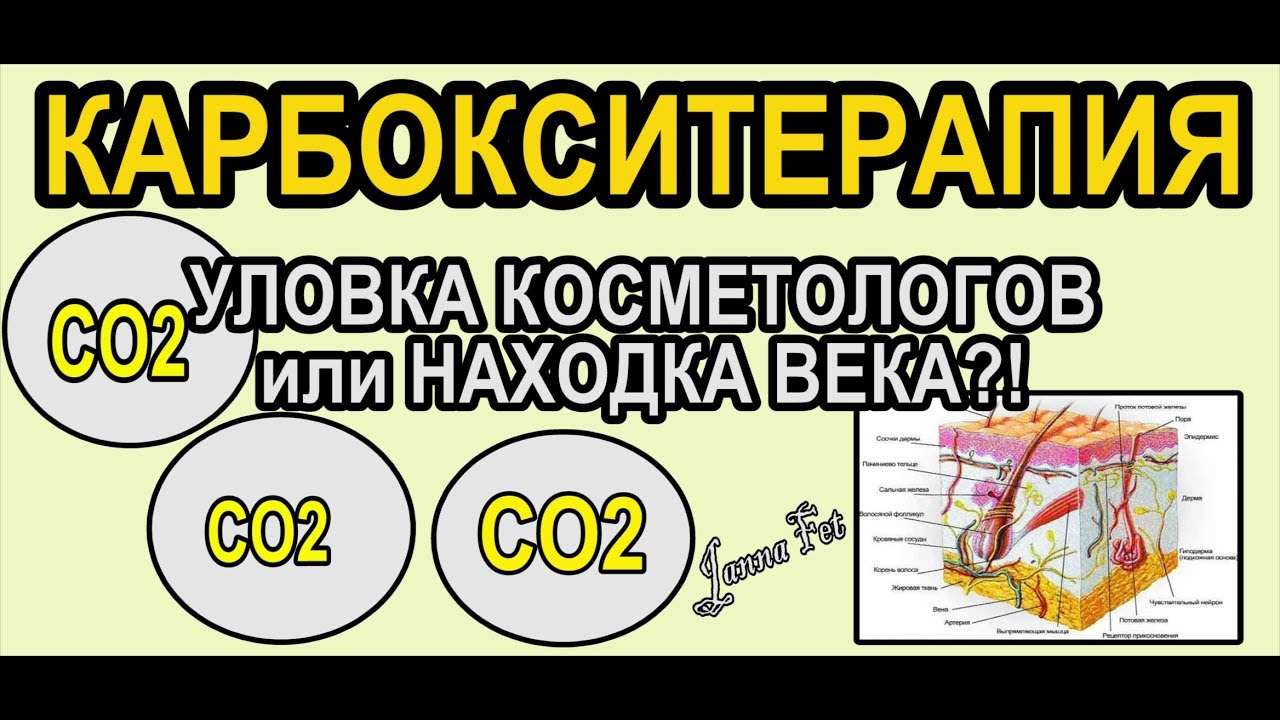 🔺Карбокситерапия =ОМОЛОЖЕНИЕ ? Обман, или НАХОДКА ВЕКА?!▀▄ рассказ ФИЗИКА-ХИМИКА [JANNA FET]