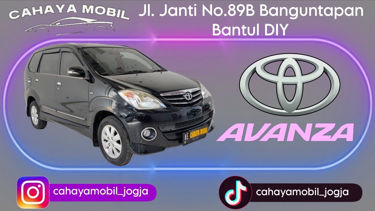 Toyota Avanza 1.5 S Manual 2011