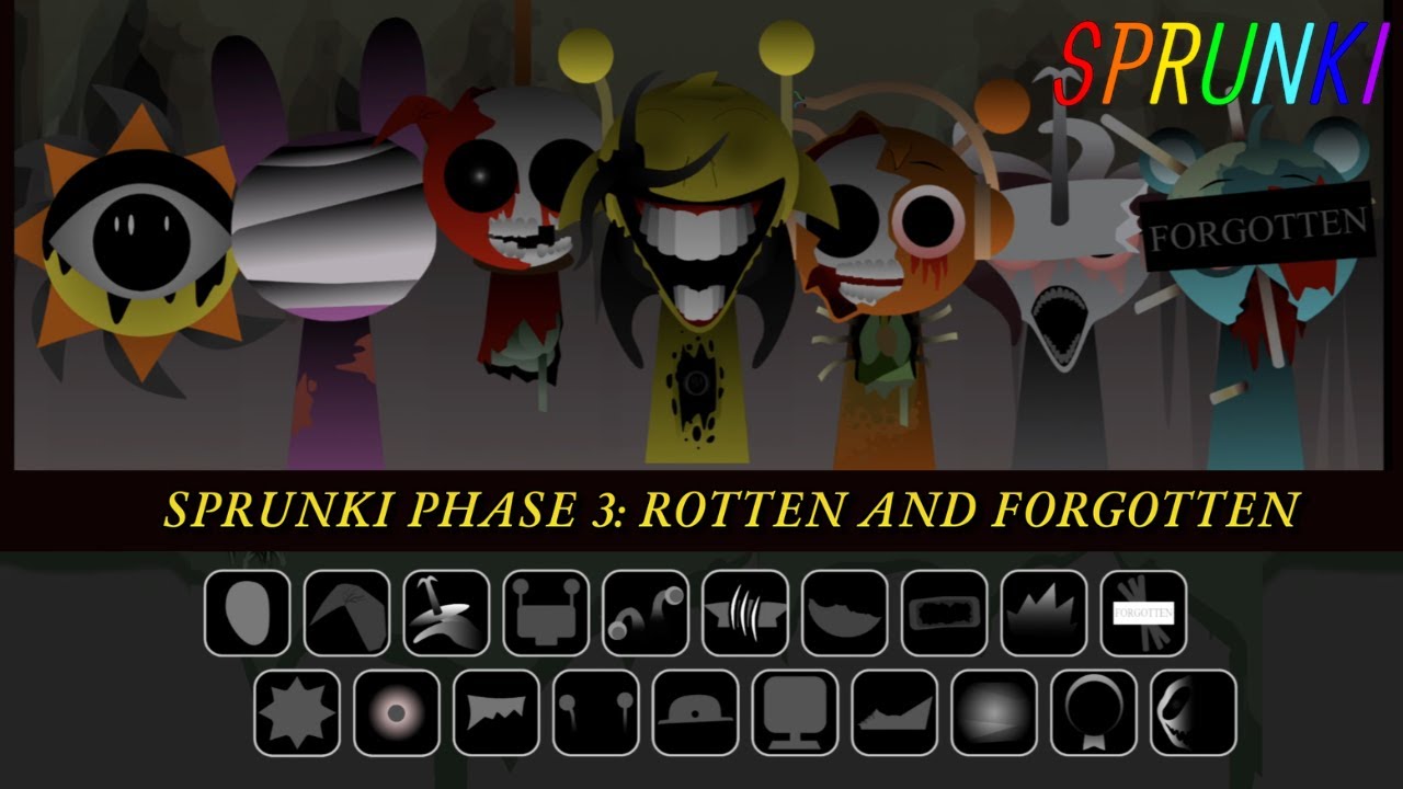 Incredibox - Sprunki (Phase 3) Rotten and Forgotten - Gameplay Showcase