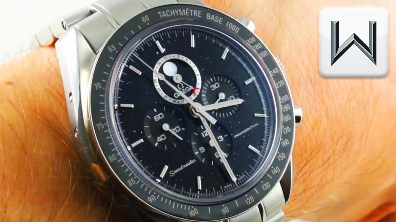 Omega Speedmaster Professional AVENTURINE Moonwatch Moonphase Aventurine 311.33.44.32.01.001 Review