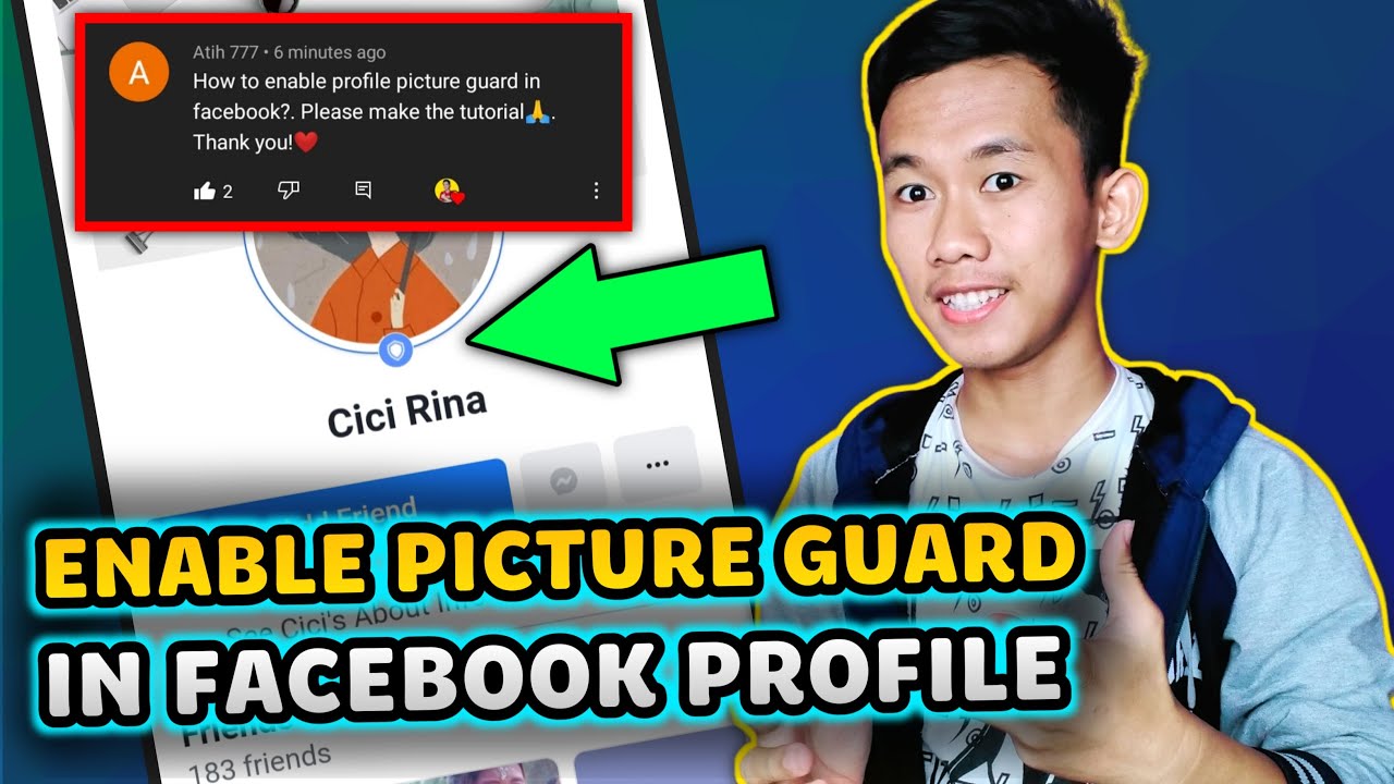 How to enable profile picture guard in facebook