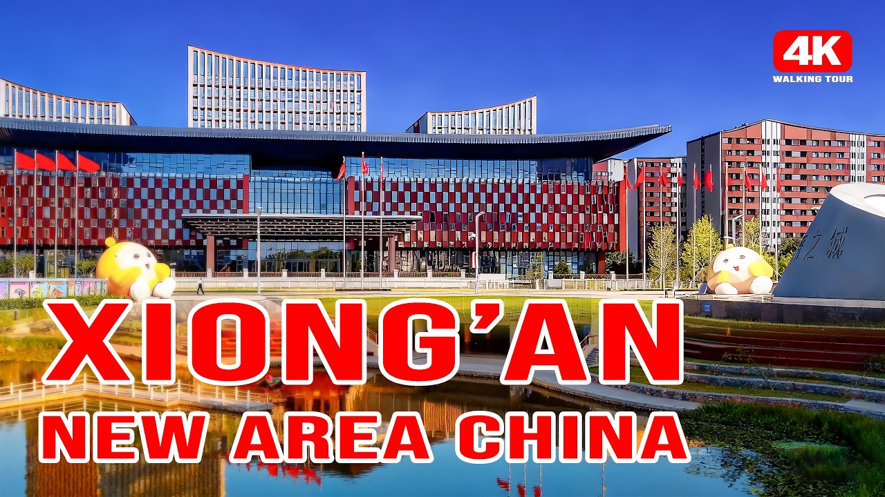 Take a real-time walk through Xiong’an New Area, China’s ambitious “city of the future“#Xiong’an