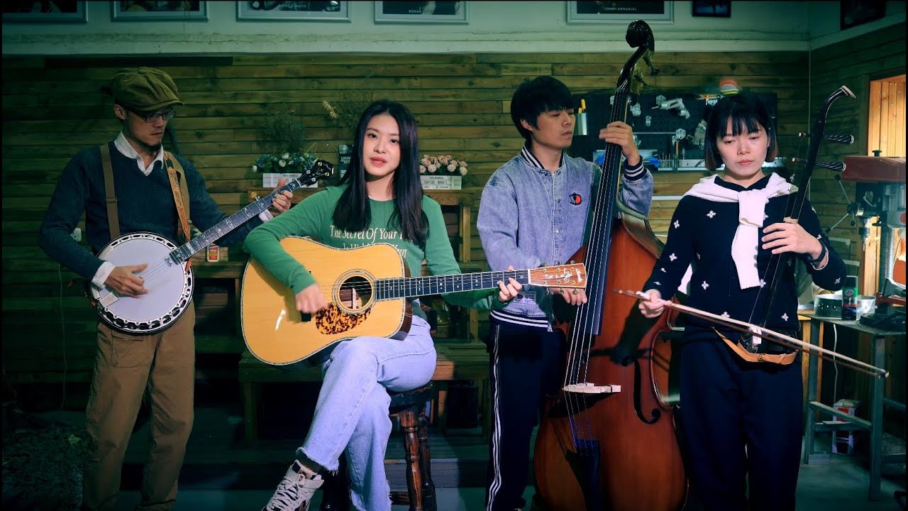 jambalaya-Chinese bluegrass band Erhu and banjo