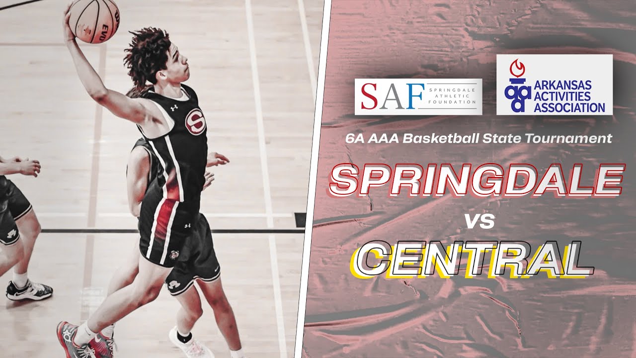 2024 AAA Basketball State Tournament | Springdale vs. Little Rock Central
