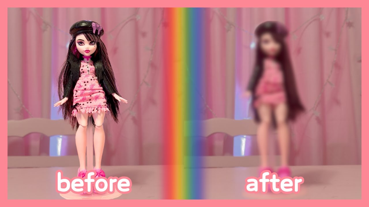 Restoration Explorations: Draculaura Monster High G3 Fearbook Wave 1