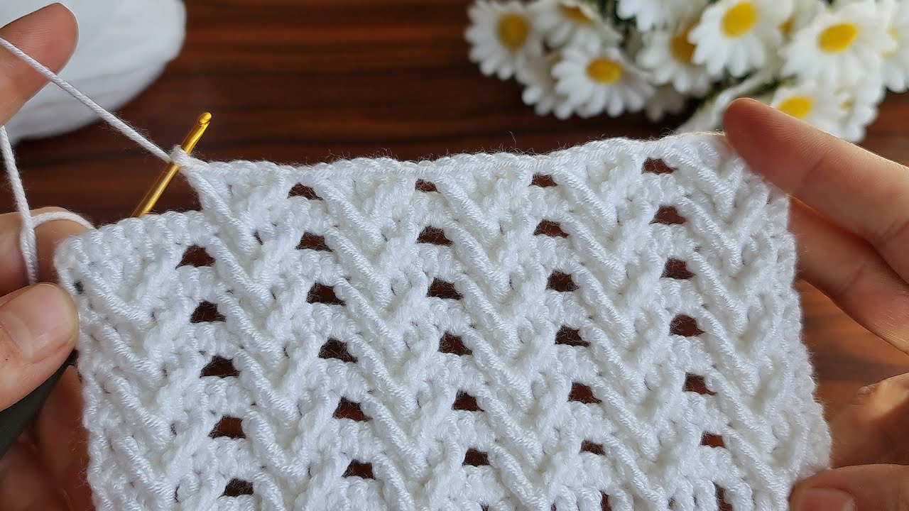 Wow!.😇 Amazing! Easy 3D Super how to make eye catching crochet/Everyone who saw it loved it.Muhteşem