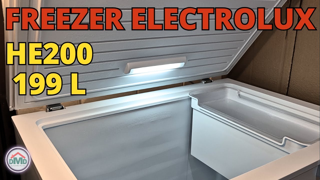 Freezer Electrolux 199 Litros HE200 - Saiba Tudo - Dicas - Maravilhoso