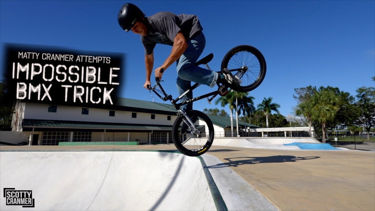 Matty Cranmer Attempts A 20 Year Old IMPOSSIBLE BMX Trick