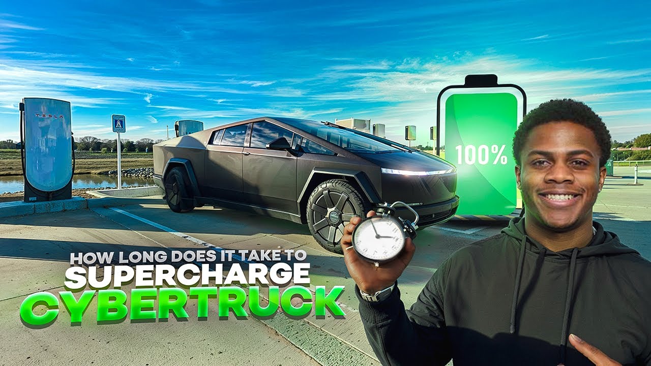 Сколько времени требуется для быстрой зарядки Tesla Cybertruck?