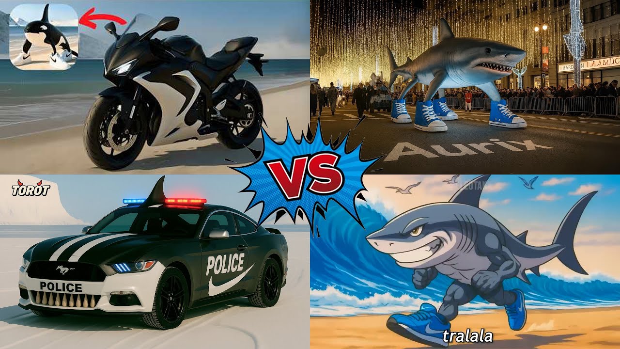 BRAINROT MOTORCYCLE 🆚 BRAINROT EXTINCTION 🆚 RACING POLICE 🆚 TRALALERO TRALALA - Tiles Hop EDM Rush