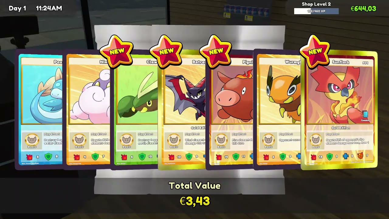 Opening my Business - TCG Card shop simulator part 1
