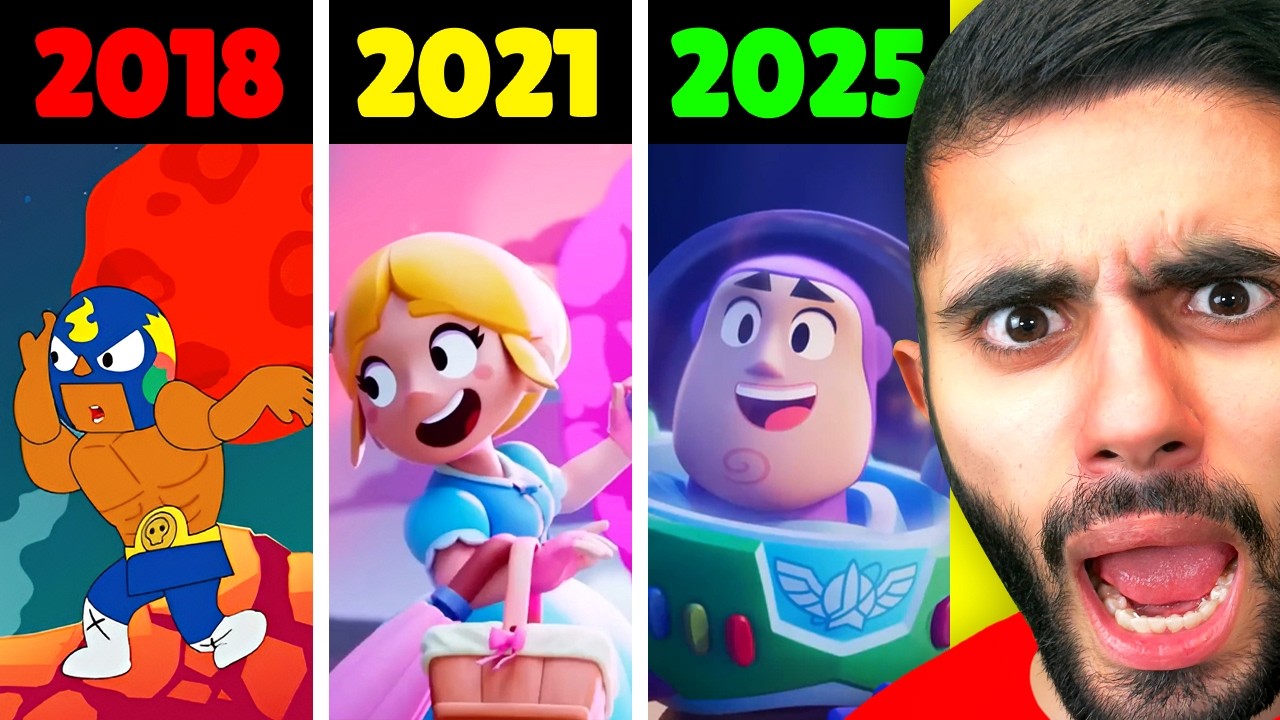 ALLE BRAWL STARS ANIMATIONEN! 😱 (2017-2025)