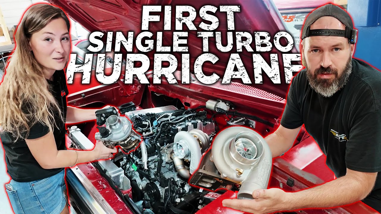 The FIRST Single Turbo Hurricane! Roadkill Nights Prep