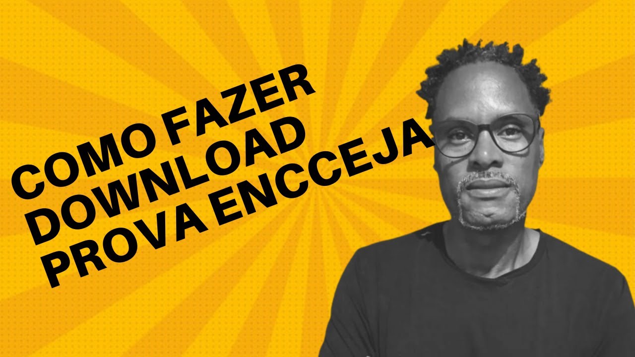 Como Fazer Download Prova Encceja