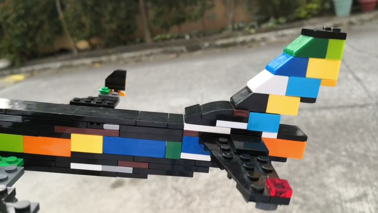 Gol 1907 and N600XL recreated in Lego