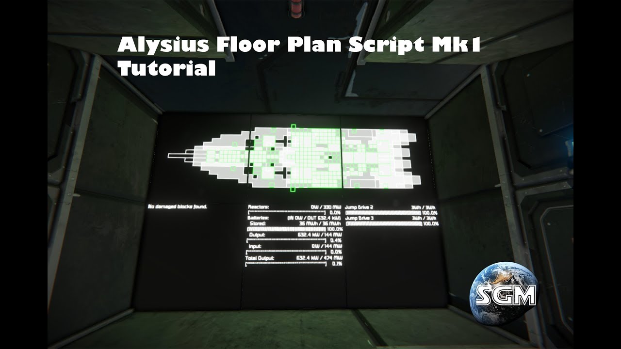 Space Engineers Alysius floor script tutorial