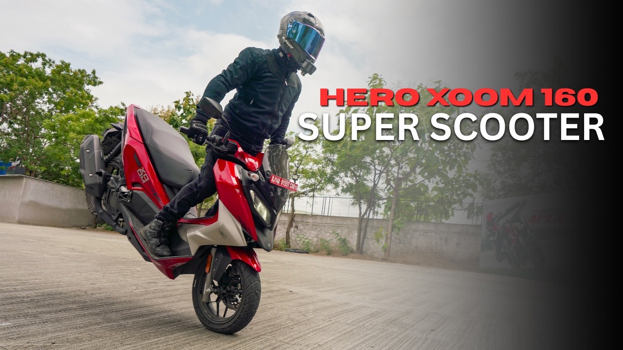 2025 HERO XOOM 160 : Super Scooter | Detailed Ride Experience