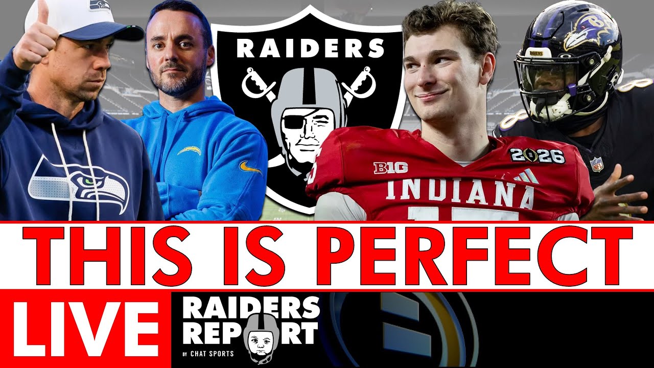Las Vegas Raiders Fan-Led PERFECT Offseason + NFL Head Coaching News & Lamar Jackson Trade Rumors