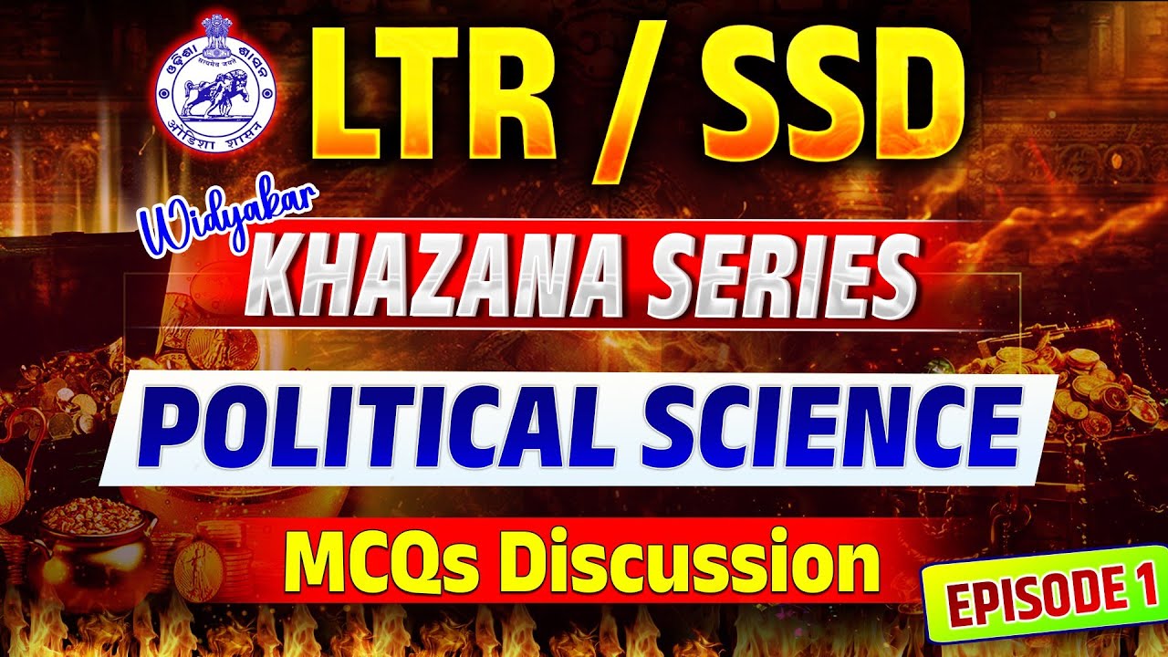 POLITICAL SCIENCE Episode 1| LTR MAINS 2024 | Khazana Series | LKS20#ltr #ltrexam