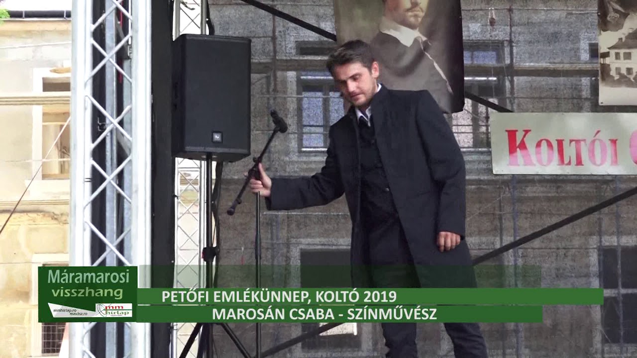 Petőfi - Emlékünnep, Koltó 2019 - Marosán Csaba előadása