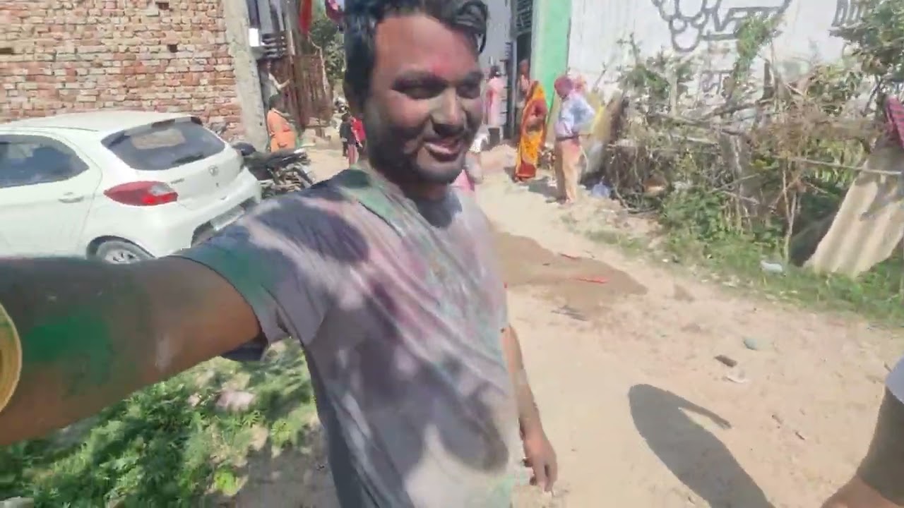 2026ऐसी होली ज़िंदगी में कभी नहीं देखी 😱 पूरा मुंह काला कर दिया | Holi Vlog 2026