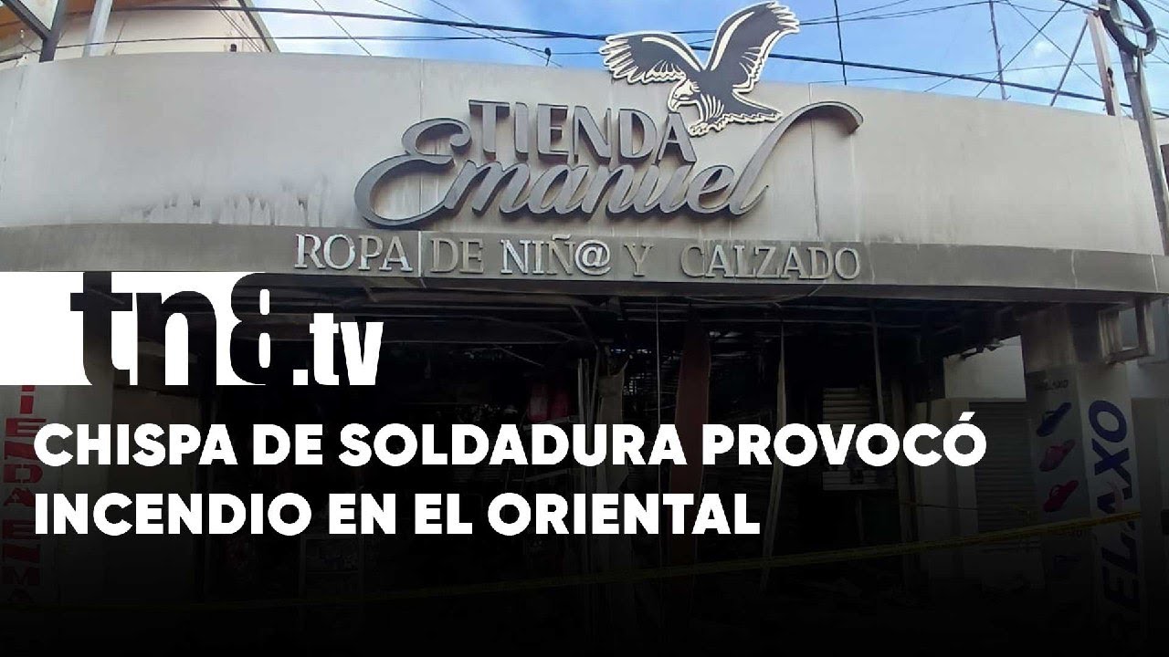 Chispa de soldadura desató el caos: llamas consumieron tienda en el Mercado Oriental