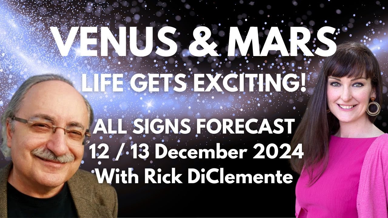 HOROSCOPE READINGS FOR ALL ZODIAC SIGNS - Venus opposite Mars - life gets exciting!