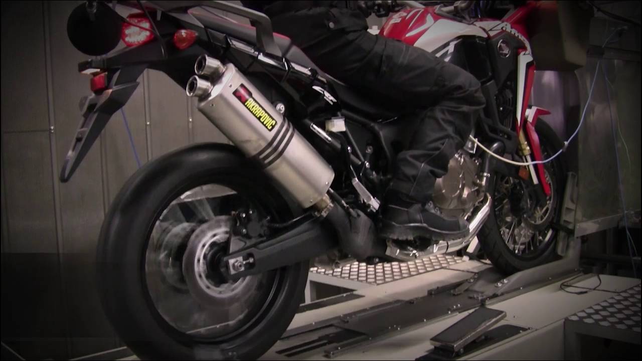 Akrapovič Slip-On System for the Honda CRF 1000L Africa Twin