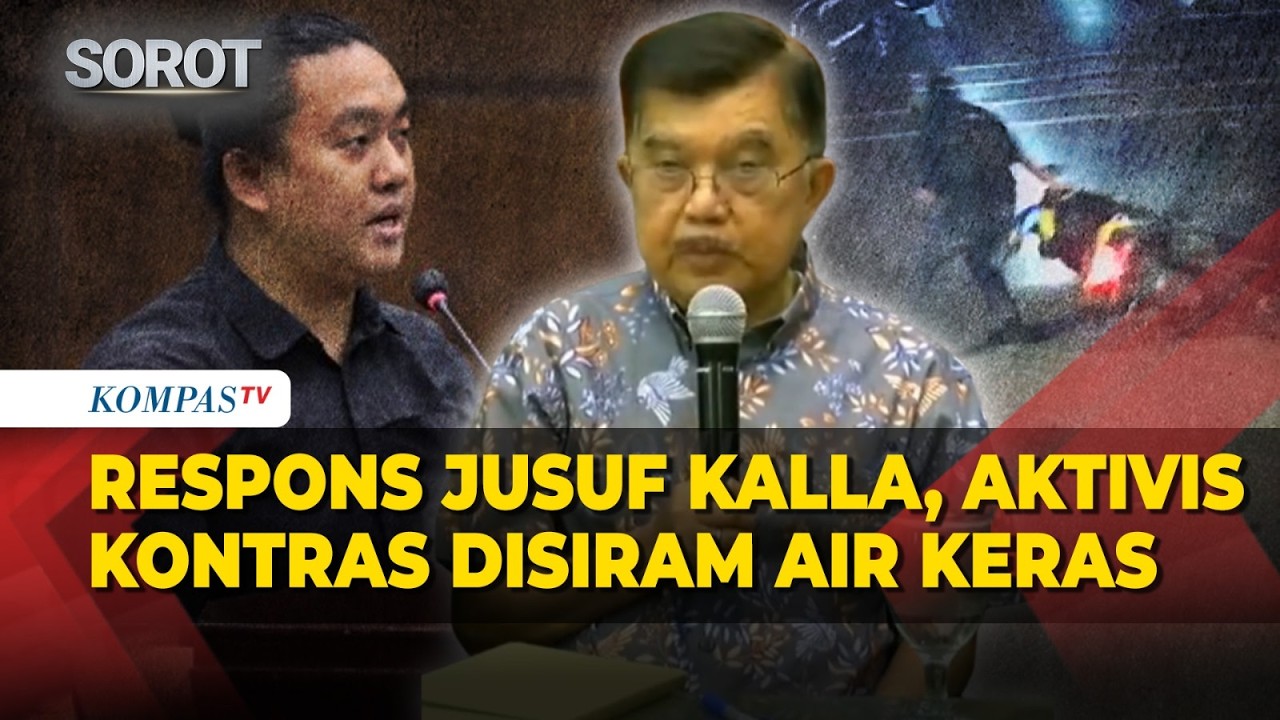 Jusuf Kalla Sebut Kasus Aktivis KontraS Disiram Air Keras Harus Diusut Serius! Singgung Kasus Novel