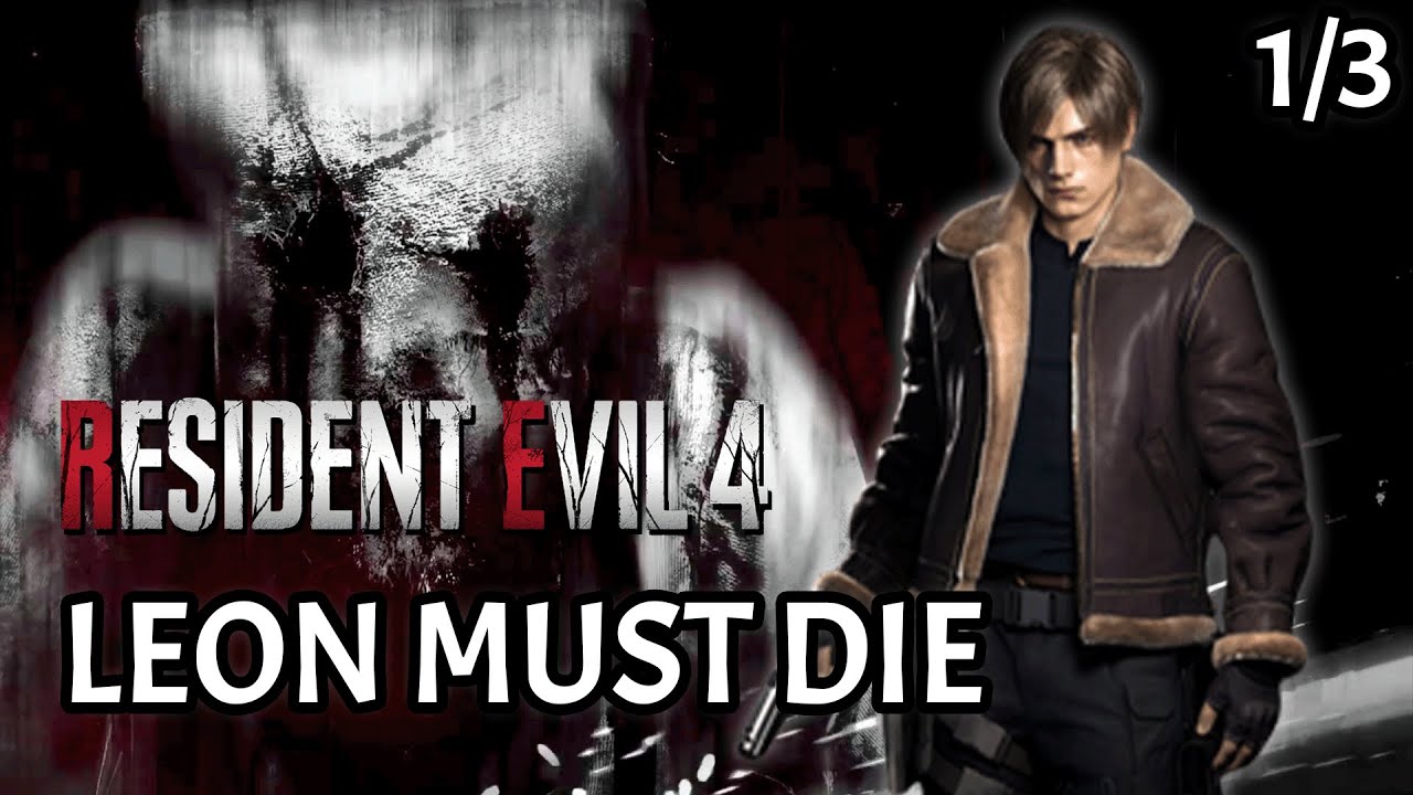 Pro RE4 Remake Speedrunner Plays Berserker Mod [LEON MUST DIE] - Part 1 - The Village