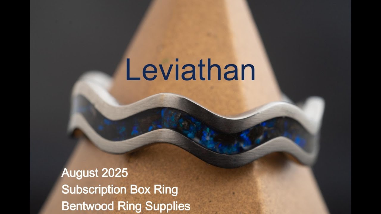 How to Make the Leviathan Ring – Megalodon Tooth + Glow Inlay (Tutorial)