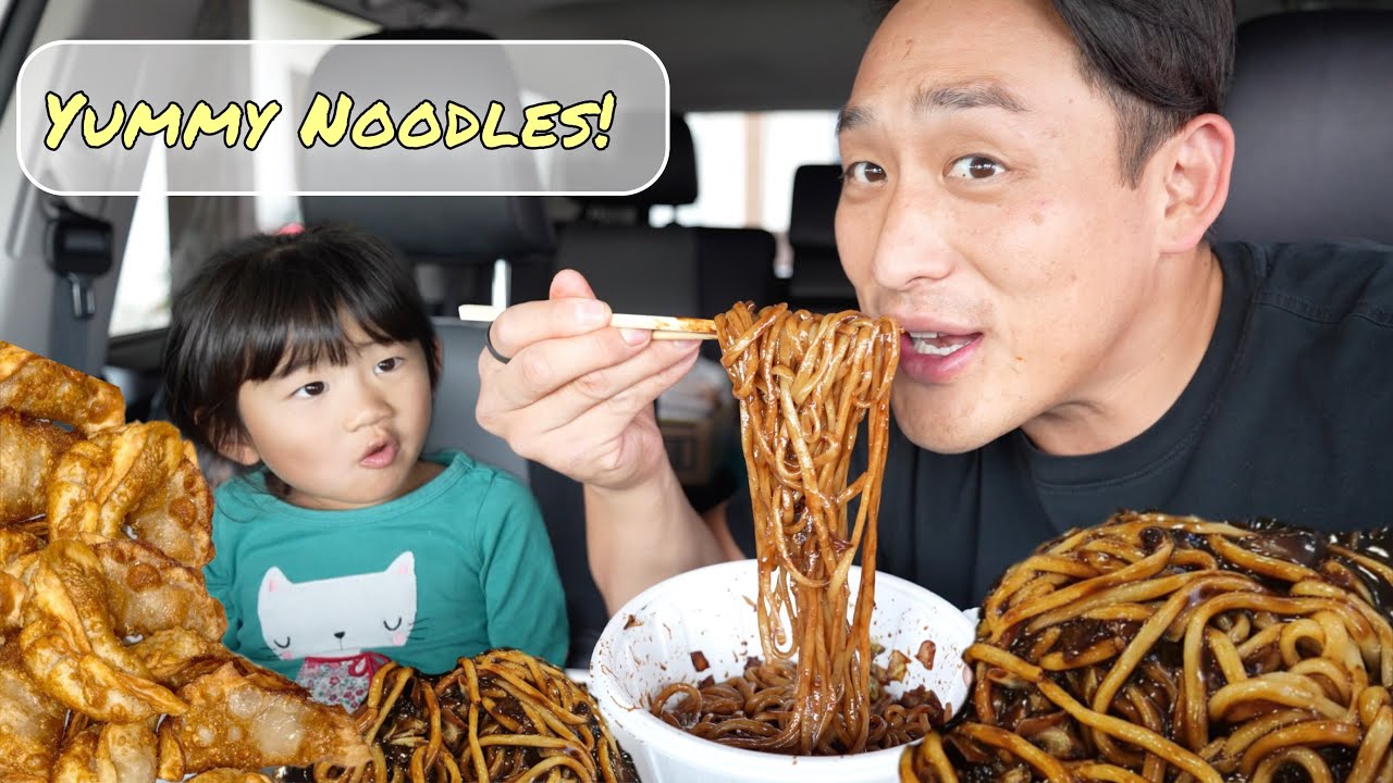 JJAJANGMYEON AND TANGSUYUK- Black Bean Noodles and Sweet and Sour Pork