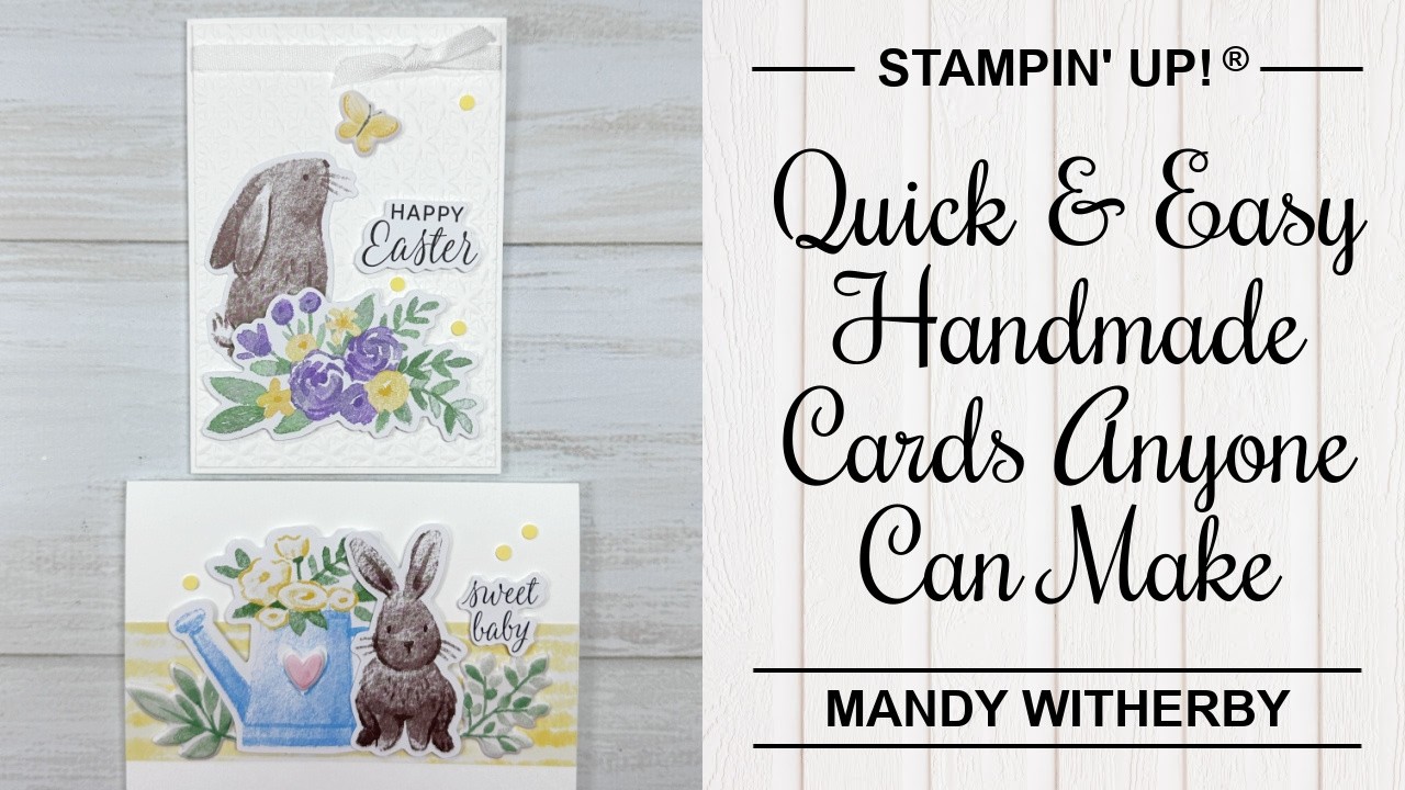 Quick & Easy Handmade Cards Anyone Can Make | No Stamping Needed! | Stampin' Up!®